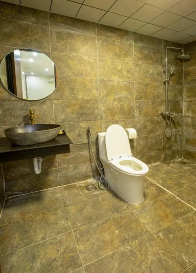 Triple Room with Bathroom — Tom Central Homestay